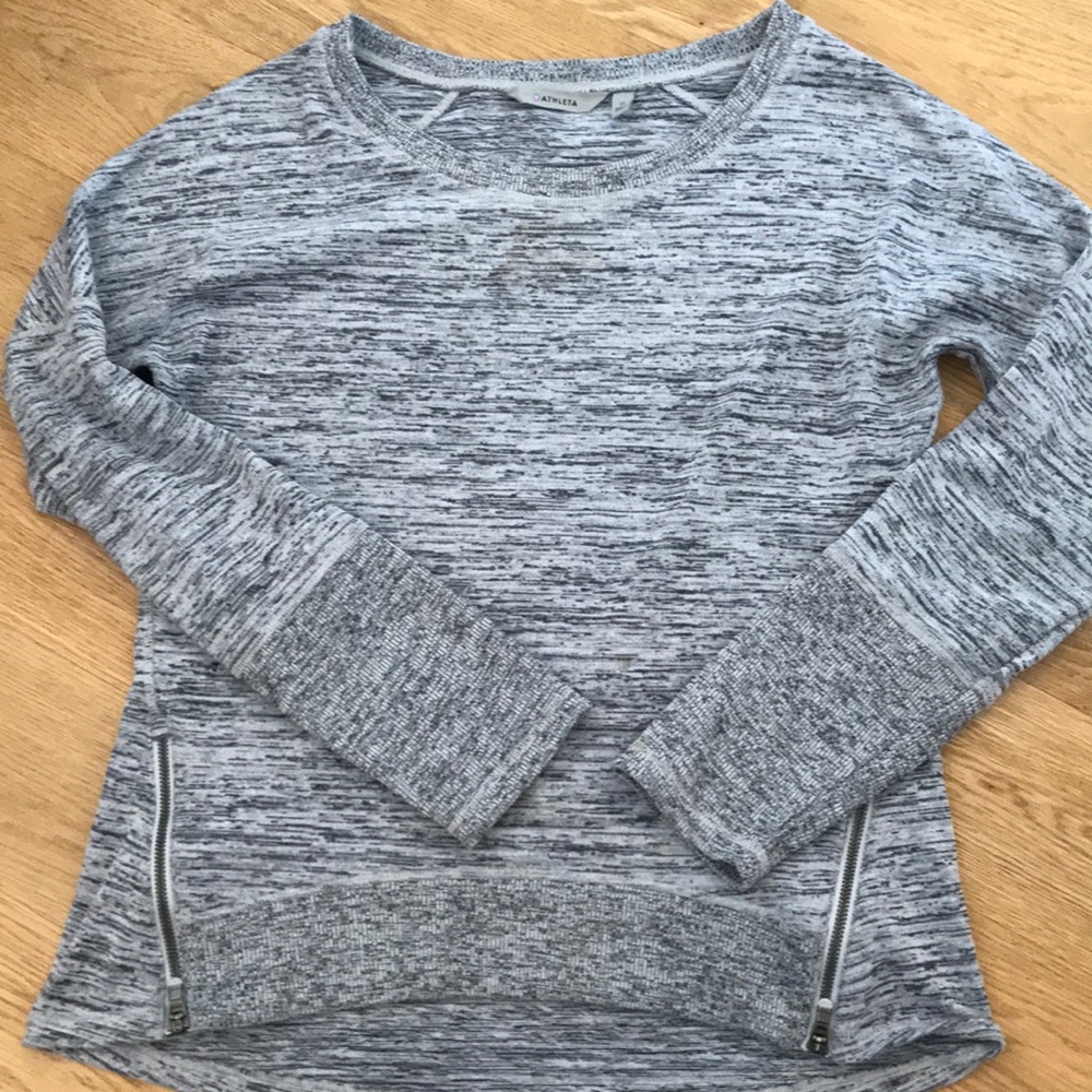 Athleta Heathered Pullover